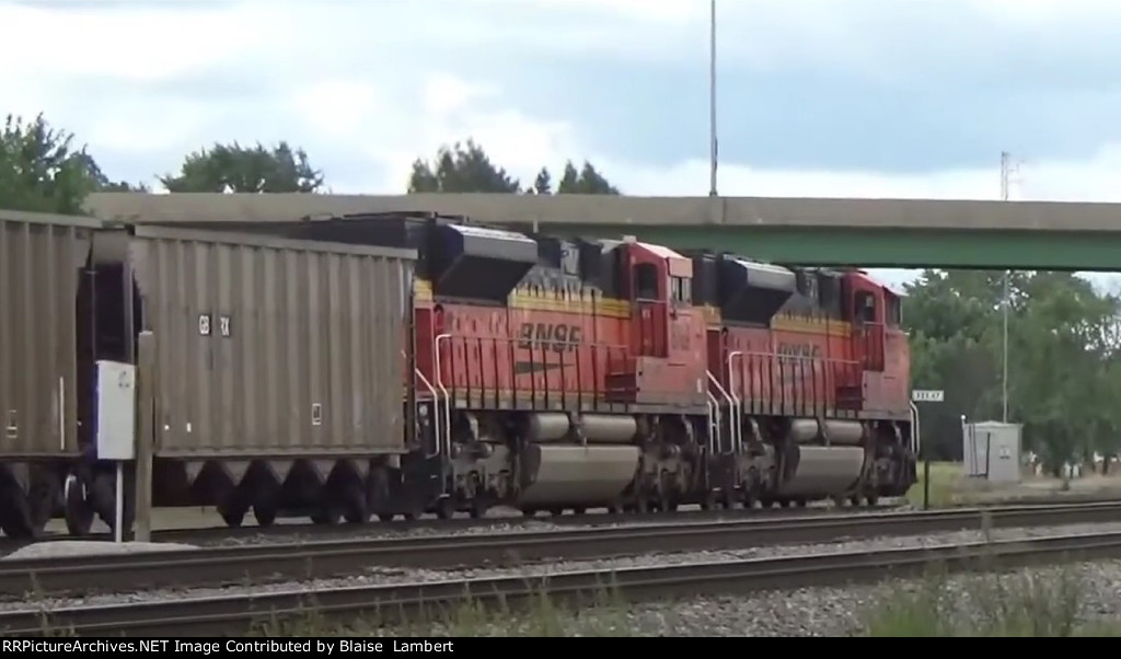 BNSF coal train